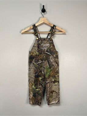 Toddlers Realtree Camo Overalls